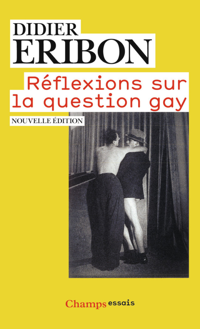 REFLEXIONS SUR LA QUESTION GAY - Didier Eribon - FLAMMARION