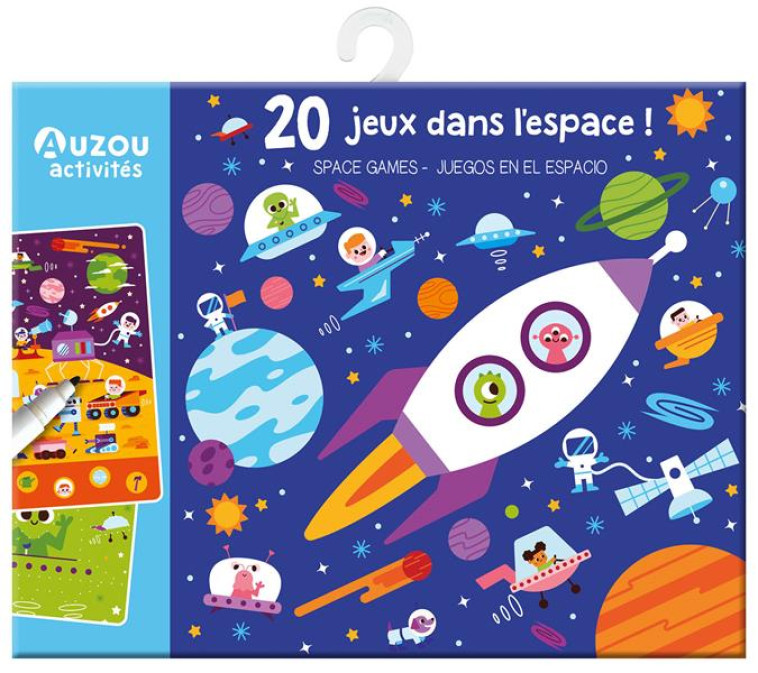 MA POCHETTE DE JEUX - 20 JEUX DANS L'ESPACE ! - PRETEND FRIENDS - NC