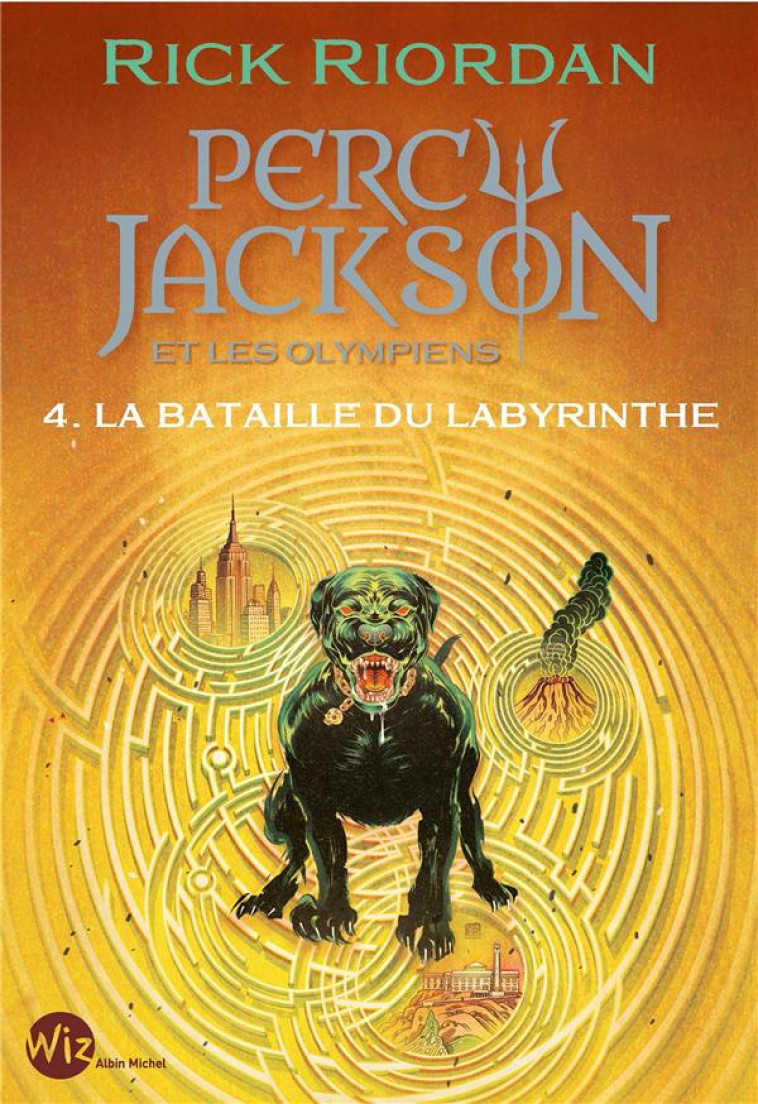 PERCY JACKSON ET LES OLYMPIENS T4 LA BATAILLE DU LABYRINTHE (EDITION 2024) - RIORDAN - ALBIN MICHEL