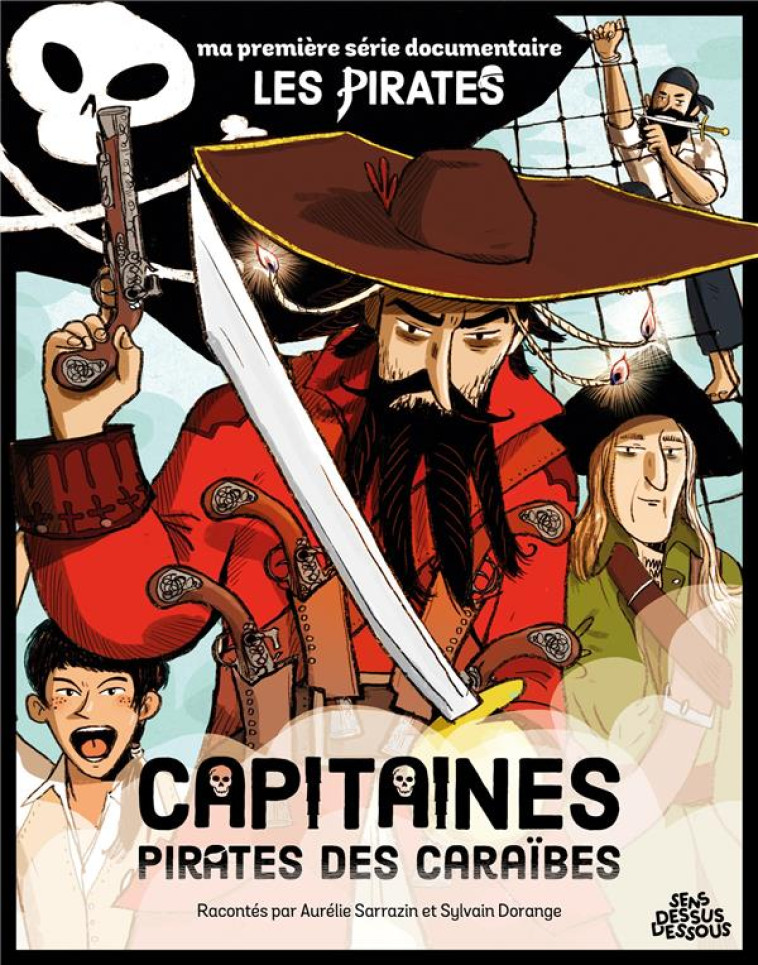 CAPITAINES PIRATES DES CARAÏBES - SARRAZIN/DORANGE - DESSUS DESSOUS