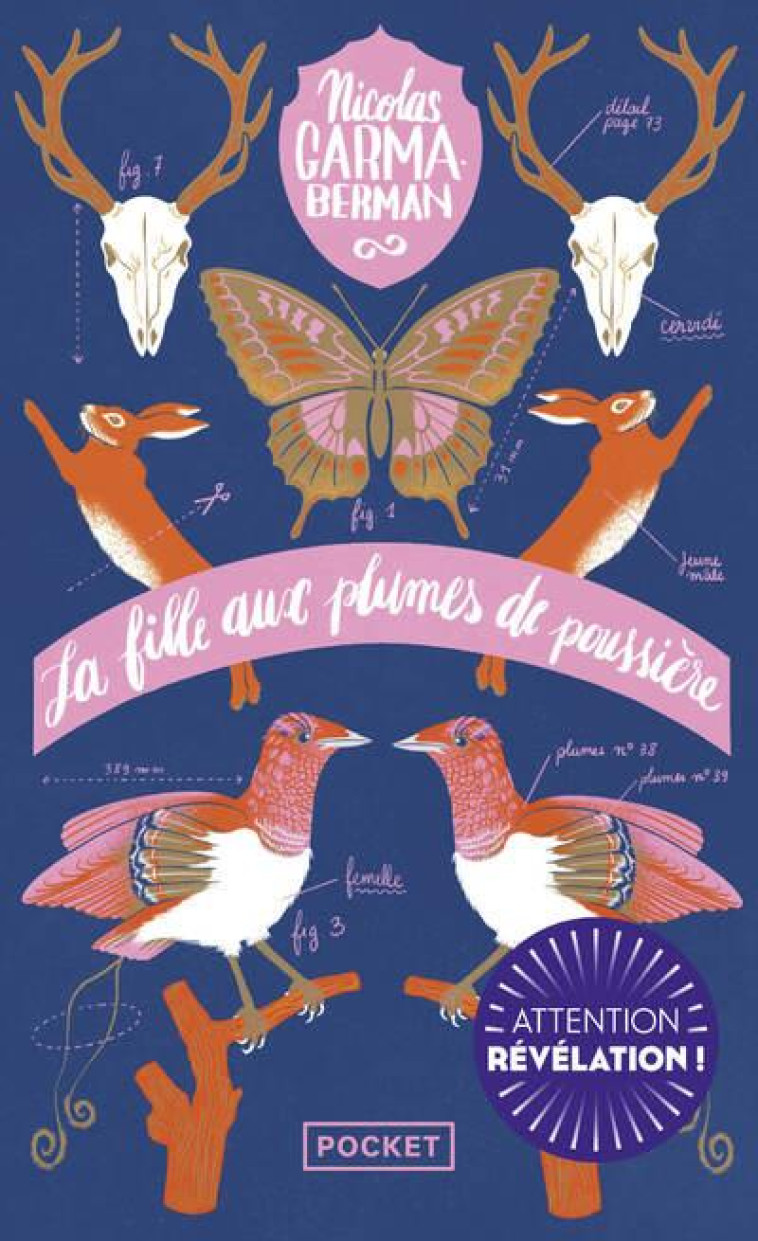 LA FILLE AUX PLUMES DE POUSSIÈRE - NICOLAS GARMA-BERMAN - POCKET