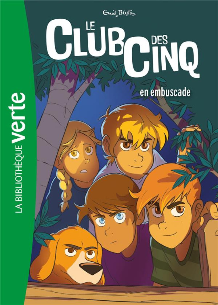 LE CLUB DES CINQ - T21 - LE CLUB DES CINQ 21 NED - EN EMBUSCADE - BLYTON - HACHETTE