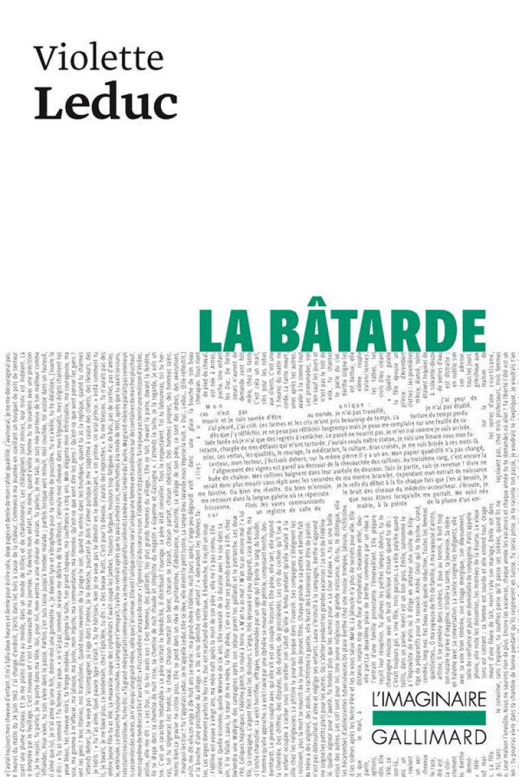 LA BATARDE - LEDUC/BEAUVOIR - GALLIMARD