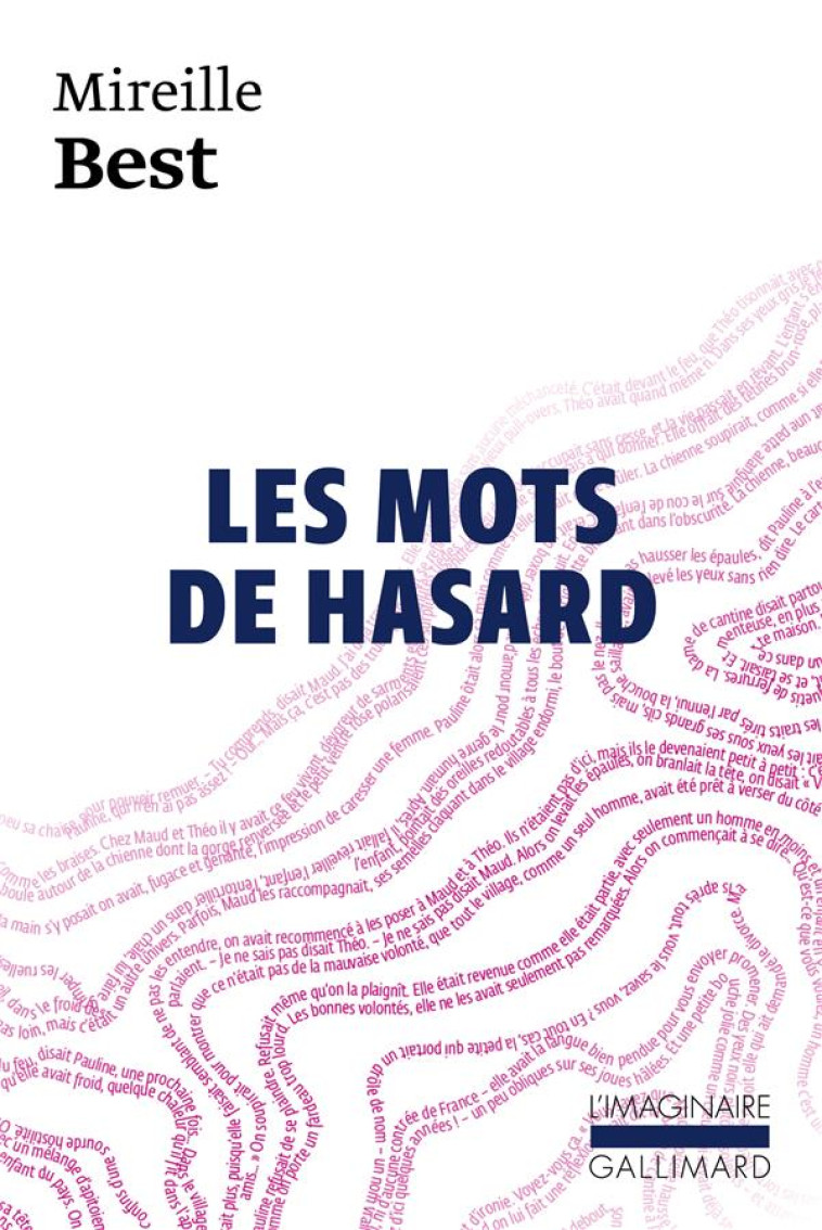 LES MOTS DE HASARD - BEST - GALLIMARD