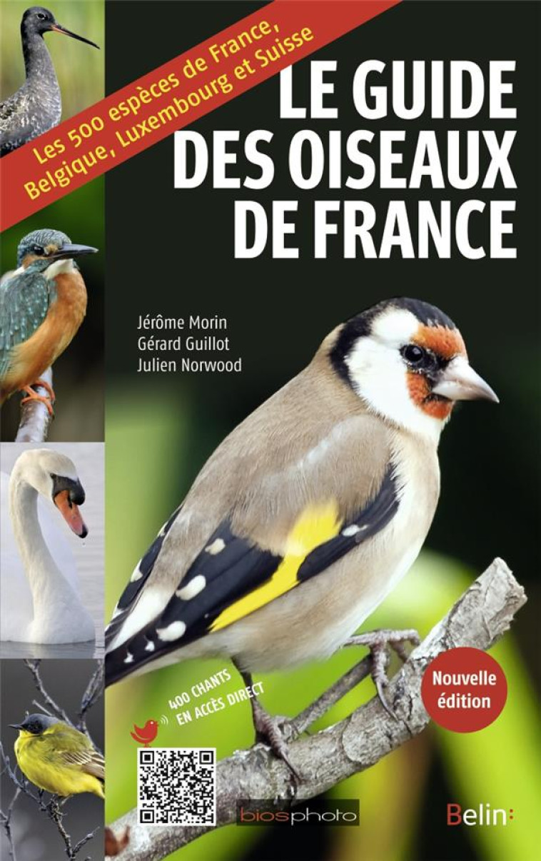 GUIDE DES OISEAUX DE FRANCE - GUILLOT/NORWOOD - Belin