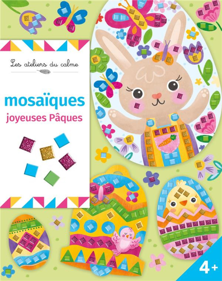 MOSAIQUES JOYEUSES PAQUES - POCHETTE AVEC ACCESSOIRES - COON TRACEY - NC