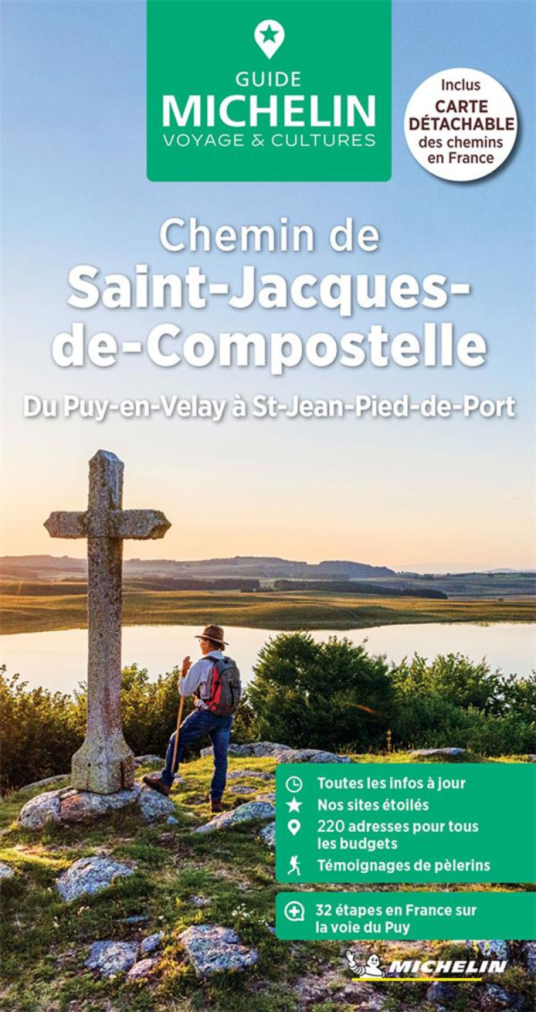 GUIDE VERT CHEMIN DE SAINT-JACQUES-DE-COMPOSTELLE - XXX - MICHELIN