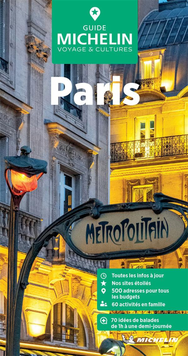 GUIDES VERTS FRANCE - GUIDE VERT PARIS - XXX - MICHELIN