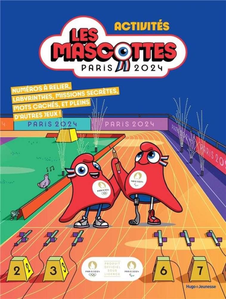 LIVRE D-ACTIVITES MASCOTTE PARIS 2024 - COLLECTIF - HUGO JEUNESSE