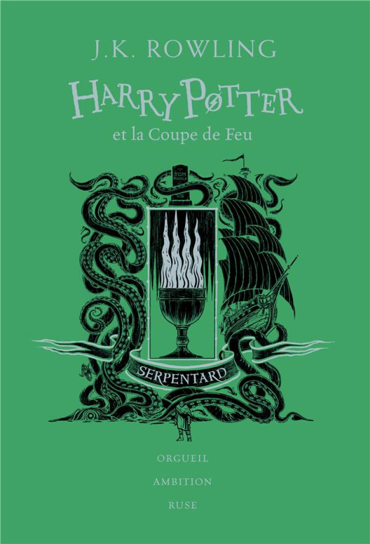 HARRY POTTER ET LA COUPE DE FEU - SERPENTARD - ROWLING/PINFOLD - GALLIMARD