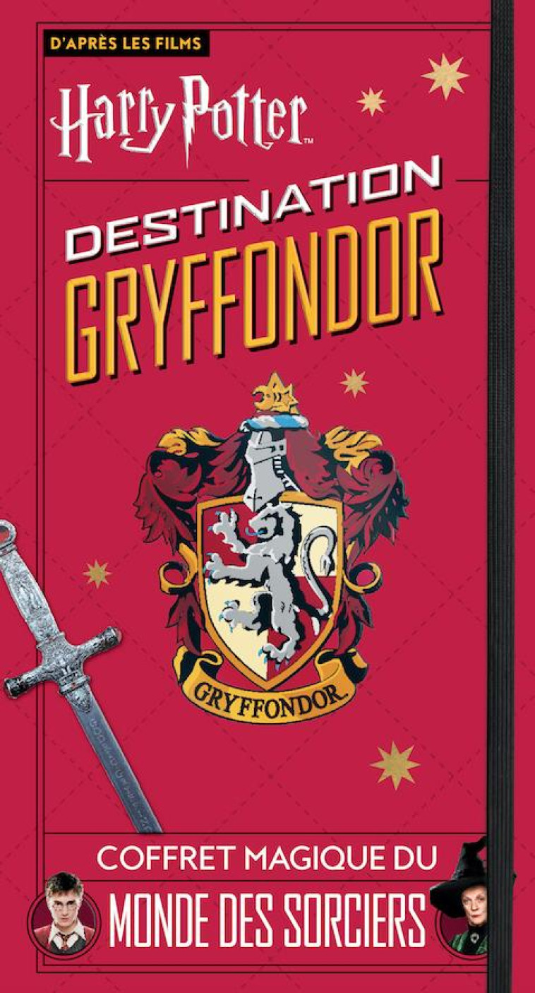 HARRY POTTER - DESTINATION GRYFFONDOR - COFFRET MAGIQUE DU MONDE DES SORCIERS - COLLECTIF - NC