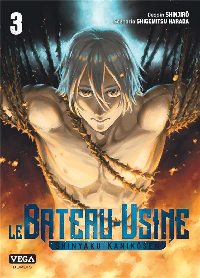 LE BATEAU-USINE - TOME 3 - HARADA SHIGEMITSU - VEGA MANGA