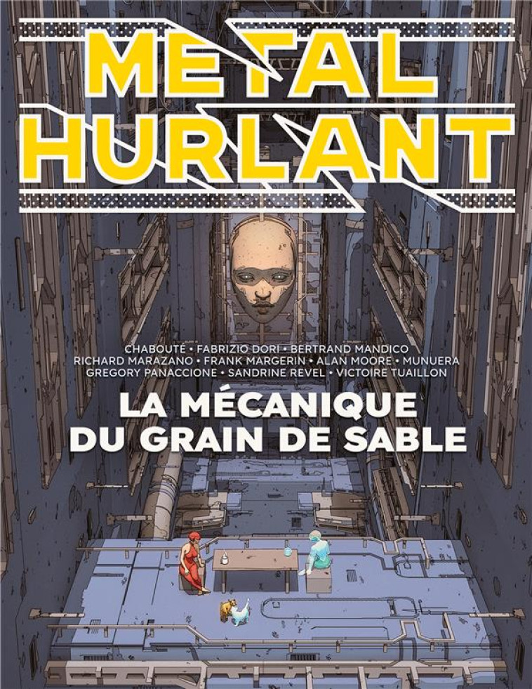 METAL HURLANT N 10 - LA MECANIQUE DU GRAIN DE SABLE - ELIOT/FALZON/BIDAULT - NC