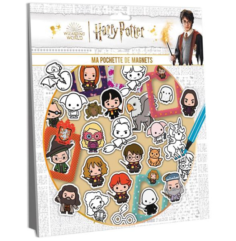 HARRY POTTER - MA POCHETTE MAGNETS - PLAYBAC EDITIONS - NC