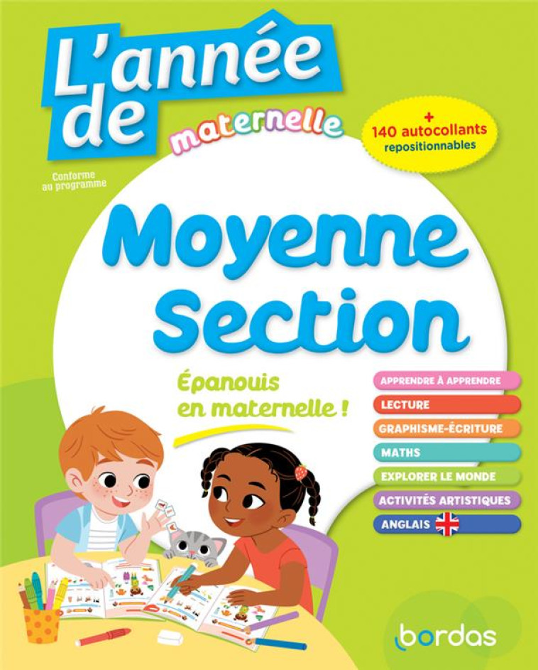 L-ANNEE DE MOYENNE SECTION - LACOSTE/STEPIEN - BORDAS