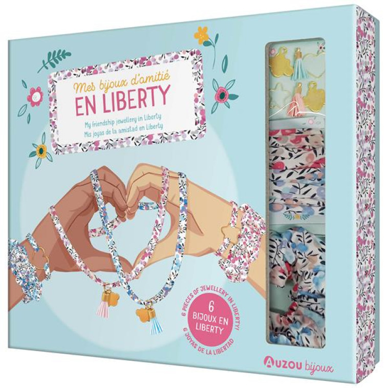 MA BOITE A BIJOUX - MES BIJOUX D-AMITIE EN LIBERTY - SHIILIA - NC