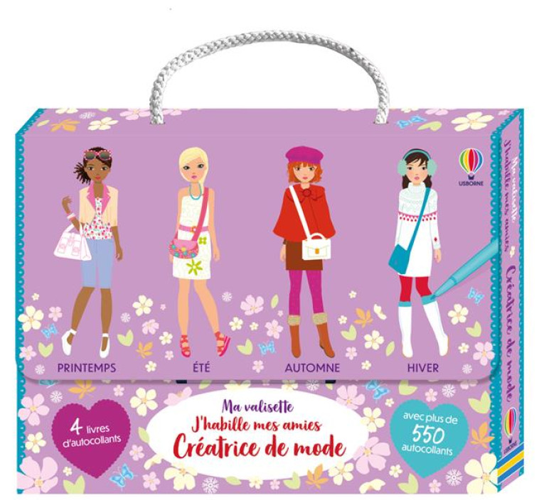 MA VALISETTE J-HABILLE MES AMIES CREATRICE DE MODE - DES 7 ANS - WATT/BAGGOTT - NC