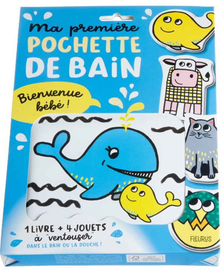 MA PREMIERE POCHETTE DE BAIN. BIENVENUE BEBE ! - GOUACHE CLEMENCE - FLEURUS