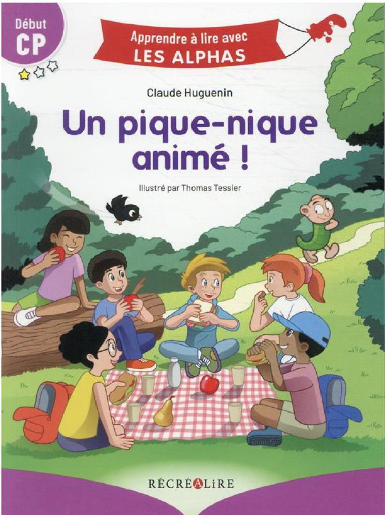 UN PIQUE-NIQUE ANIME ! DEBUT CP - HUGUENIN/TESSIER - RECREALIRE