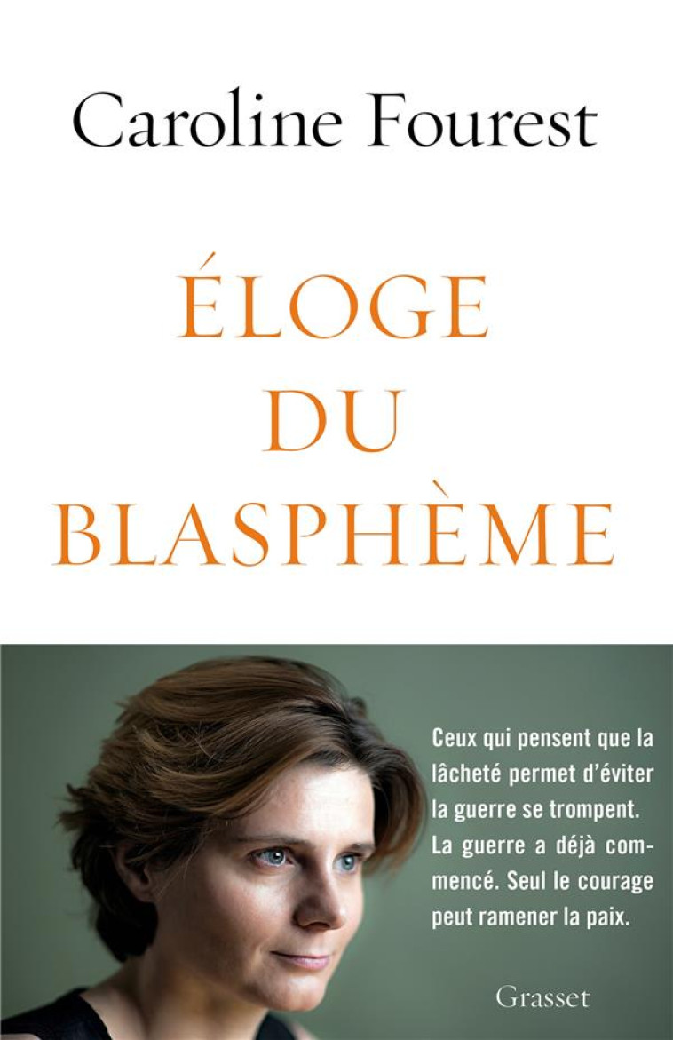 ELOGE DU BLASPHEME - FOUREST, CAROLINE - Grasset