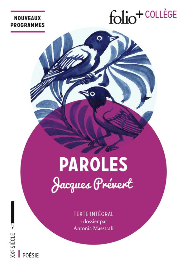 PAROLES - PREVERT, JACQUES - Gallimard