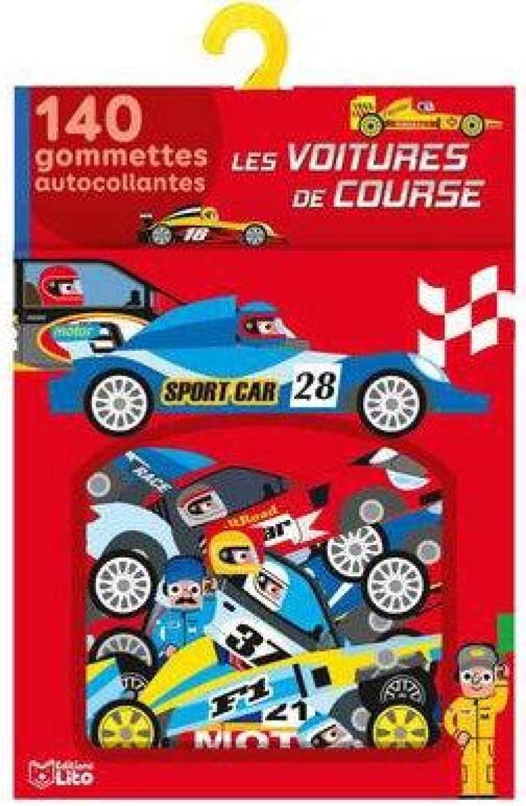 GOMMETTES VOITURES DE COURSE - XXX - NC