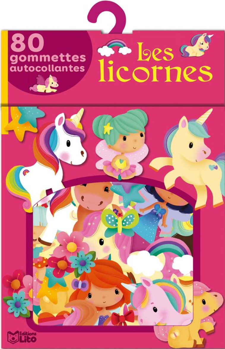 GOMMETTES LICORNES ET PONEYS - XXX - NC