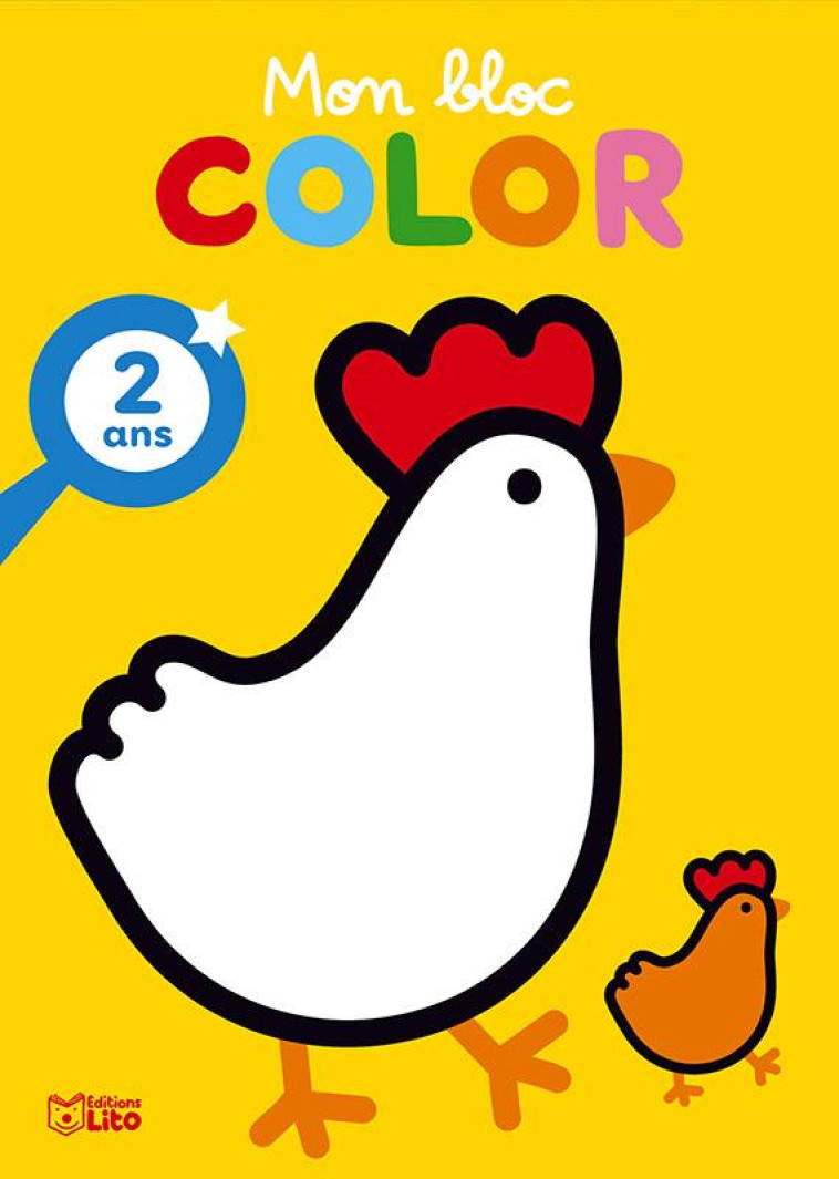 BLOC COLOR LA POULE - XXX - LITO