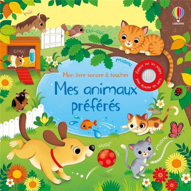 MES ANIMAUX PR?F?R?S - MON LIVRE SONORE ? TOUCHER - D?S 1 AN - SAM TAPLIN - NC