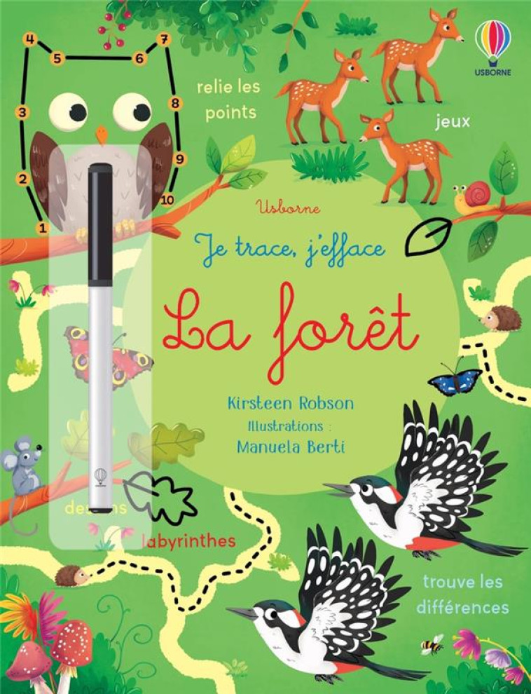 LA FORET - JE TRACE, J-EFFACE - ROBSON/BERTI - NC