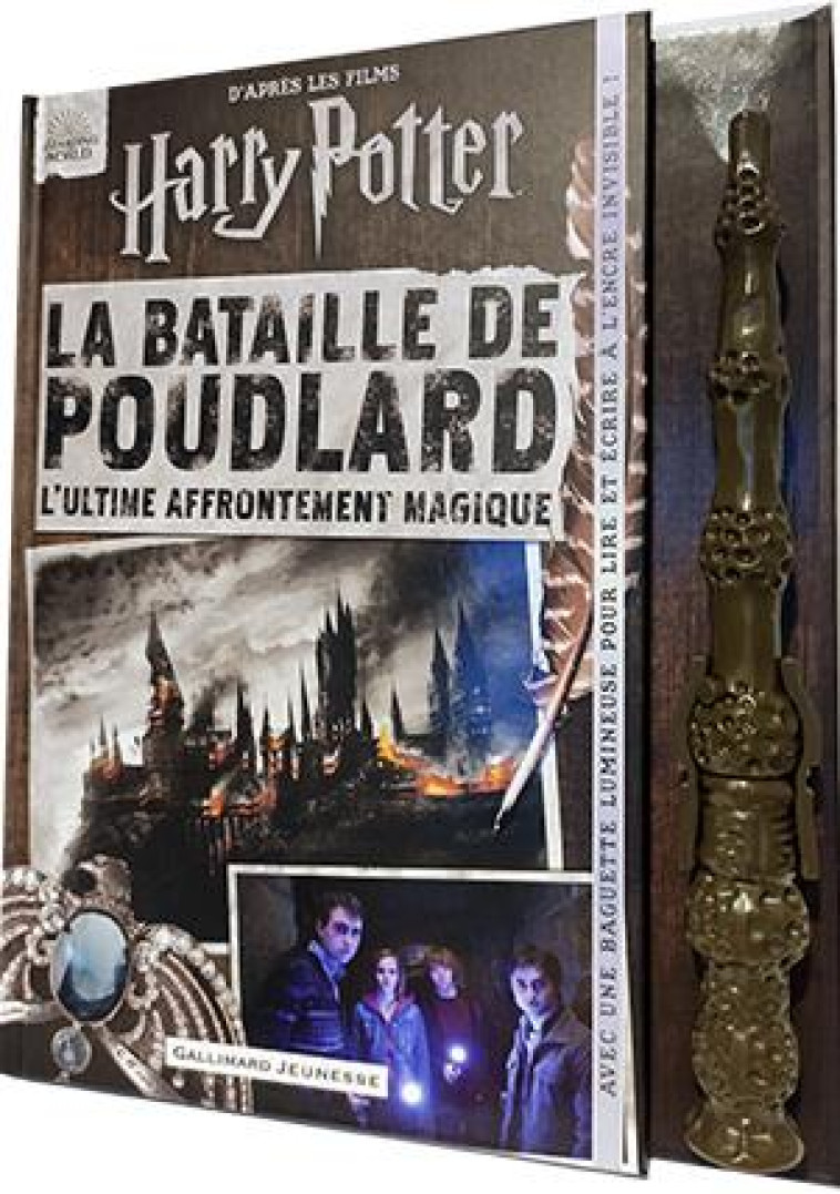 HARRY POTTER - LA BATAILLE DE POUDLARD - COLLECTIF - GALLIMARD