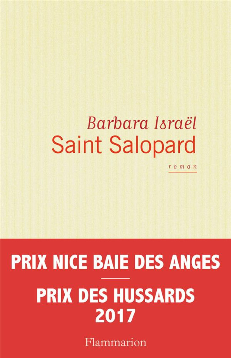 SAINT SALOPARD - ISRAEL BABARA - Flammarion