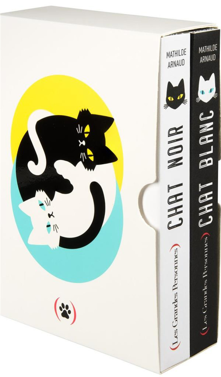 COFFRET CHAT NOIR & CHAT BLANC - ARNAUD MATHILDE - GRANDES PERSONN