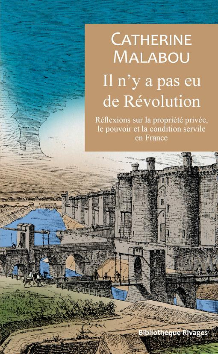 IL N-Y A PAS EU DE REVOLUTION - REFLEXIONS ANARCHISTES SUR LA PROPRIETE ET LA CONDITION SERVILE EN F - MALABOU CATHERINE - Rivages