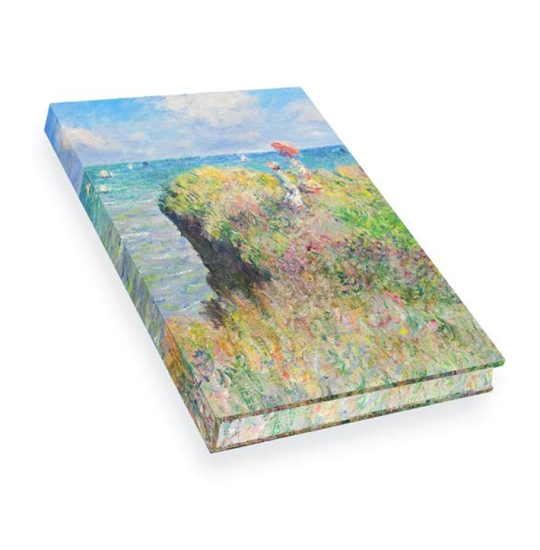 CARNET HAZAN PLEINE TOILE MONET - PROMENADE SUR LA FALAISE - XXX - NC