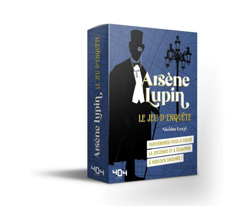 ARS?NE LUPIN : LE JEU D-ENQU?TE - PARVIENDREZ-VOUS ? VOLER LA JOCONDE ET ? ?CHAPPER ? HERLOCK SHOLM? - NICOLAS LOZZI - NC