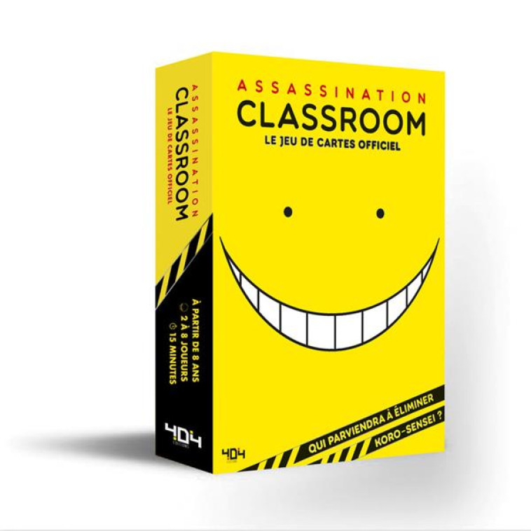 ASSASSINATION CLASSROOM - LE JEU DE CARTES OFFICIEL - MEDIATOON - NC