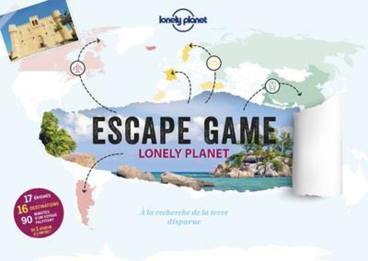 ESCAPE GAME - A LA RECHERCHE DE LA TERRE DISPARUE - LONELY PLANET FR - NC