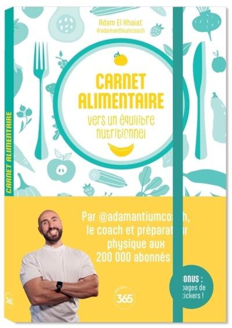 CARNET ALIMENTAIRE  VERS UN EQUILIBRE NUTRITIONNEL - EL KHAIAT ADAM - NC