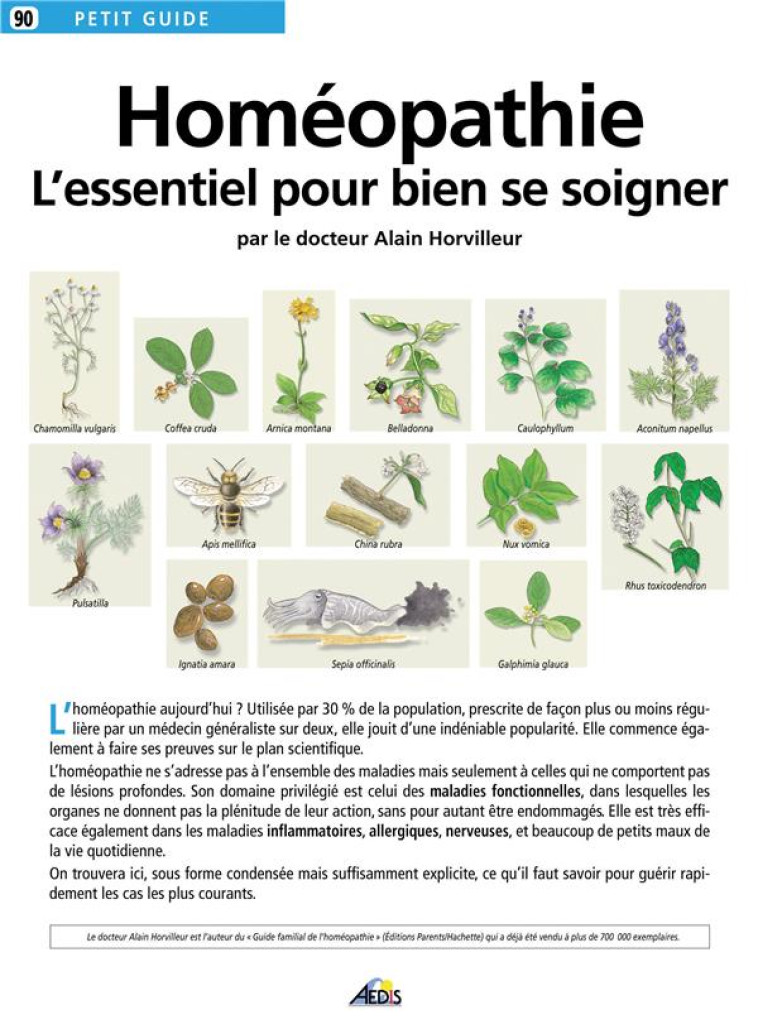 L-HOMEOPATHIE - COLLECTIF - AEDIS