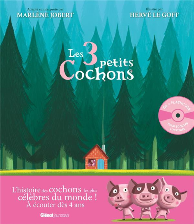 LES TROIS PETITS COCHONS - MARL?NE JOBERT - MARLENE JOBERT - GLENAT