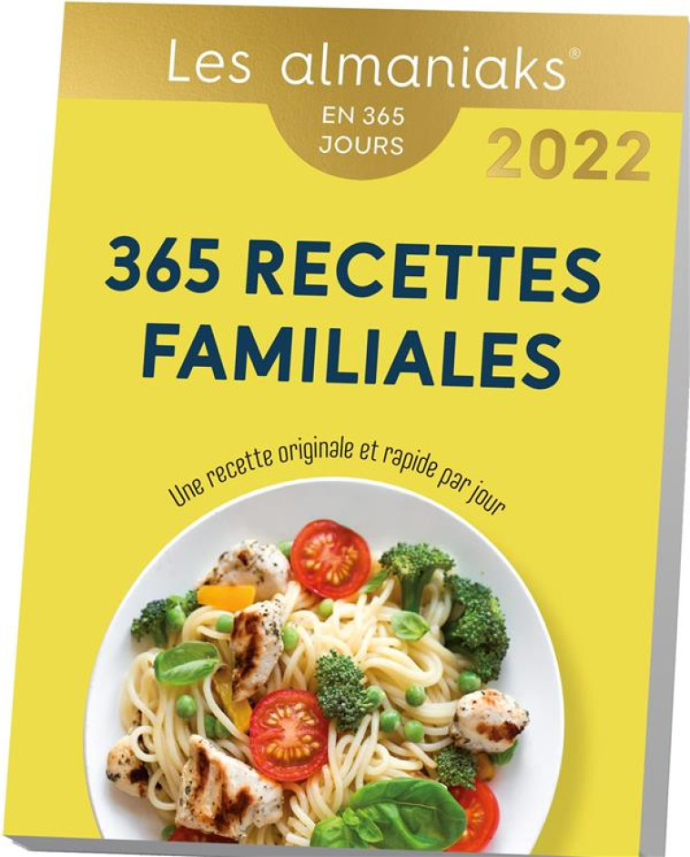 CALENDRIER ALMANIAK CUISINE 2022 - FOUQUET VIRGINIE - 365 PARIS