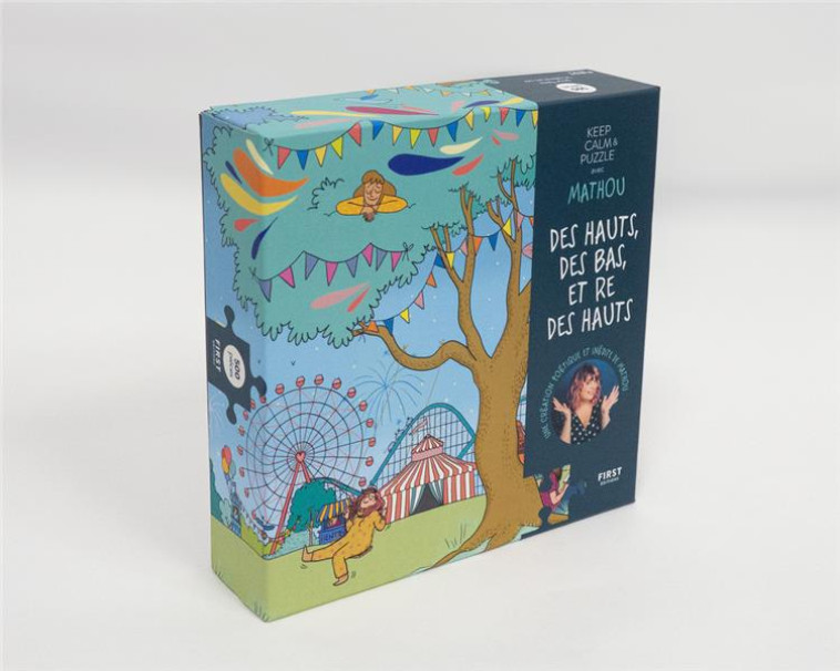 COFFRET KEEP CALM & PUZZLE - DES HAUTS, DES BAS, ET RE HAUTS - MATHOU - NC