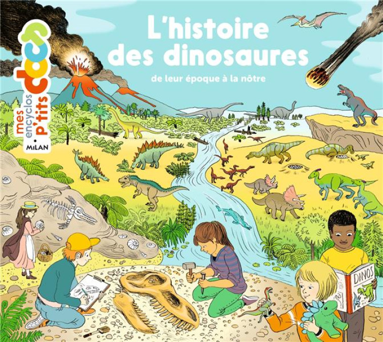 L-HISTOIRE DES DINOSAURES - STEPHANE FRATTINI - MILAN