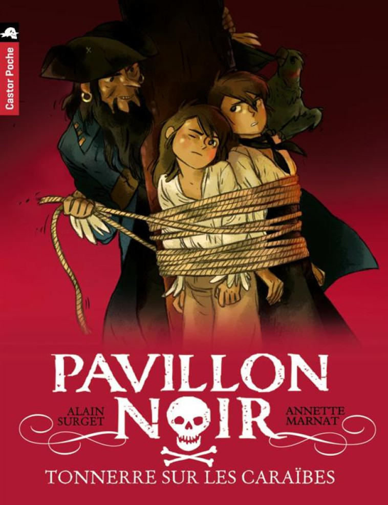 PAVILLON NOIR T.7  -  TONNERRE SUR LES CARAIBES - SURGET, ALAIN  - FLAMMARION