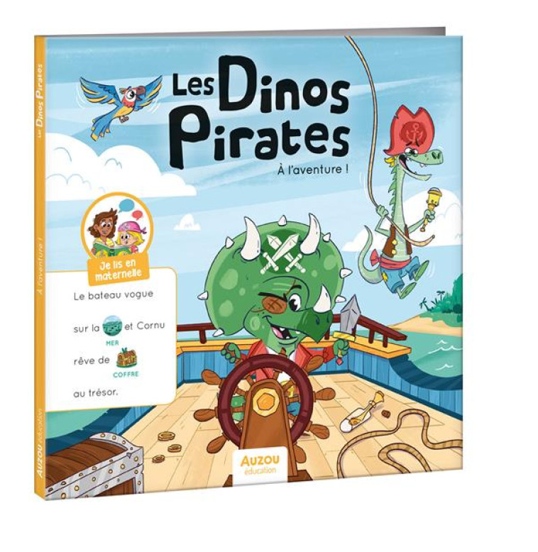 LES DINOS PIRATES - ? L-AVENTURE ! - AURORE MEYER - PHILIPPE AUZOU