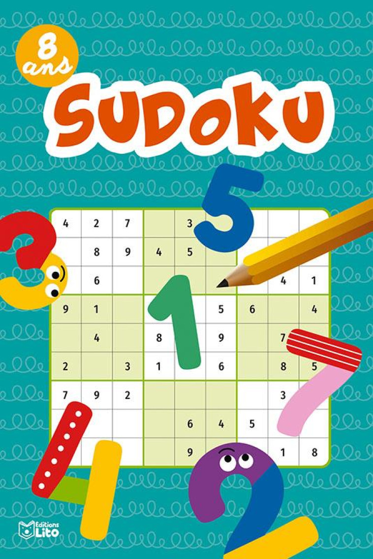 SUPER BLOC JEUX SUDOKU 8 ANS - XXX - LITO