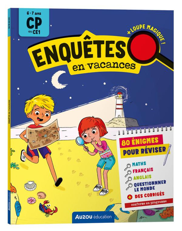 ENQUETES EN VACANCES - DU CP AU CE1 - CAHIER DE VACANCES 2024 - TURQUOIS ALICE - PHILIPPE AUZOU