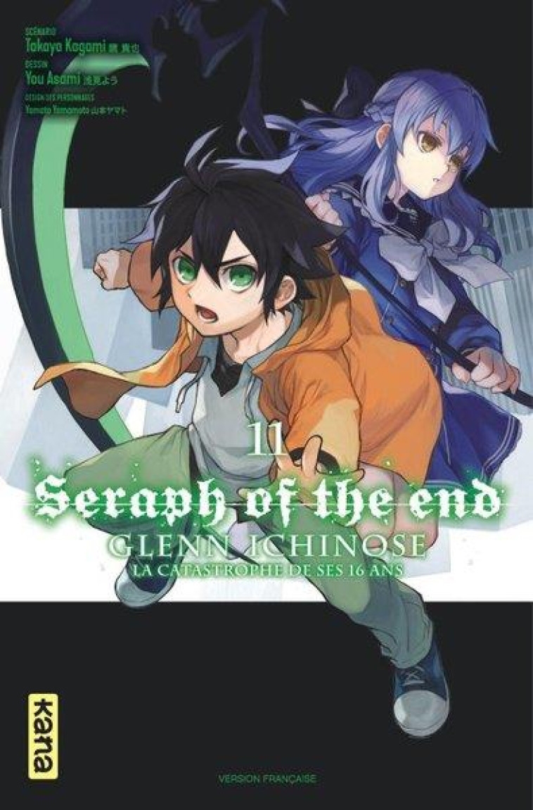 SERAPH OF THE END - GLENN ICHINOSE - TOME 11 - YOU ASAMI - DARGAUD