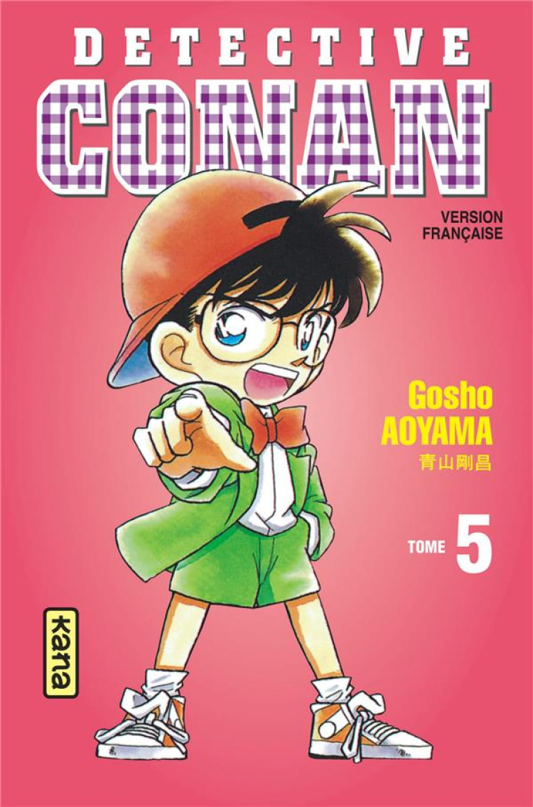 DETECTIVE CONAN - TOME 5 - GOSHO AOYAMA - DARGAUD